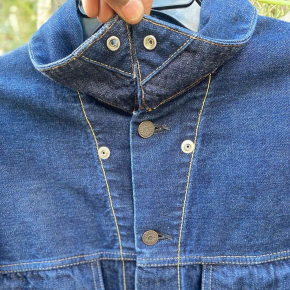 VTG Dry Bones X Japan 🇯🇵 Selvage Denim Jacket, Sz M - Picture 5 of 16